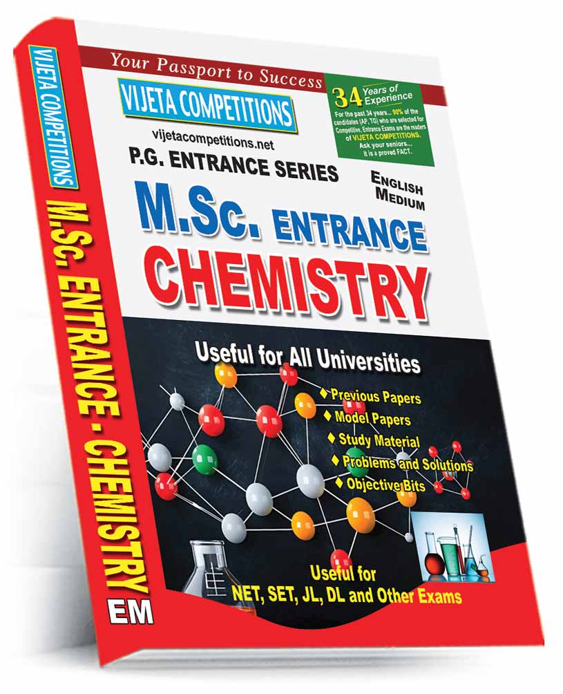 M.Sc-Chemistry-EM-April-2025 M.Sc. Entrance Chemistry (English Medium) (Rs. 799) - Image 1