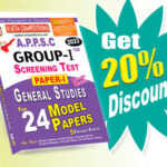 APPSC Group-I Paper-I General Studies Screening Test Top 24 Model Papers (English Medium) Rs.229