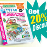 TSPSC Group-II Paper-III Economy & Development Telangana Economy Issues of Development & Change (English Medium) Rs.649