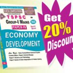 TSPSC Gr-I Mains Paper-IV Economy & Development  (English Medium) Rs. 459