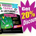 TSPSC Jr. Lecturers Physics (English Medium) Rs. 399