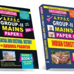 APPSC Group-II Mains Paper-I  Social and Cultural History of Andhra Pradesh & Indian Constitution  (Two Books Package )English Medium (Rs.849)