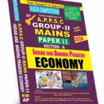 APPSC Group-II Mains Paper-II Indian & Andhra Pradesh Economy  English Medium (Rs.699)