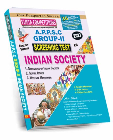 APPSC Group-II Screening Test Indian Society English Medium (Rs.449)